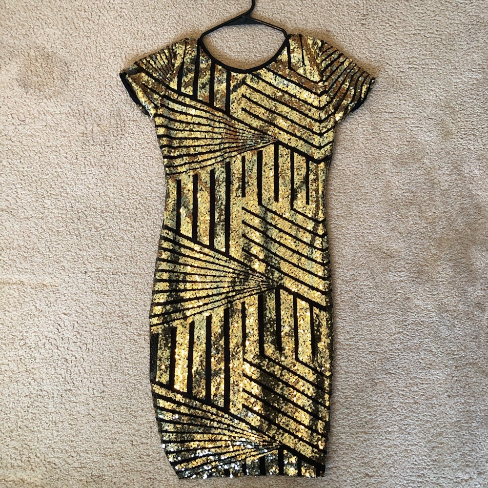 Sparkly mini/midi dress!